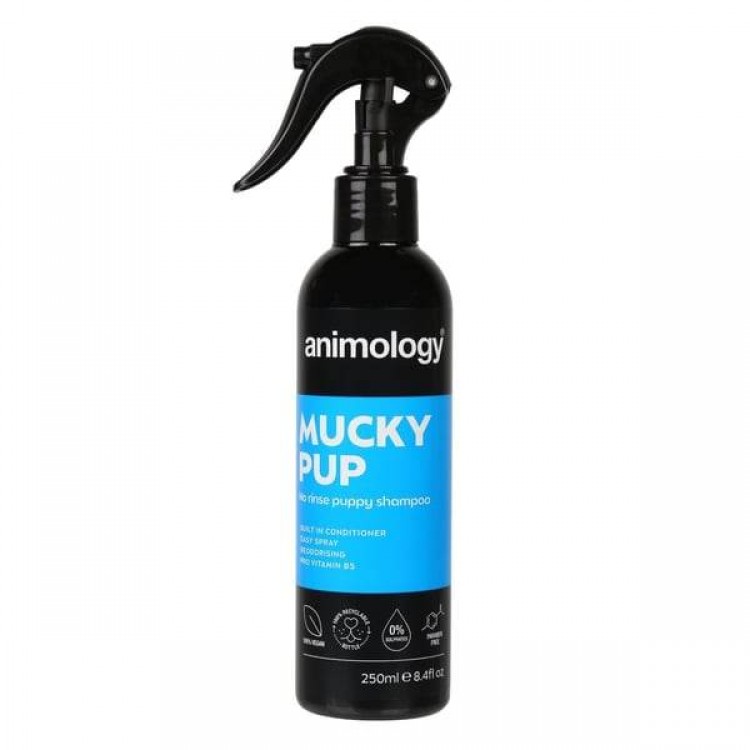 Animology Mucky Pup No Rinse Shampoo Durulamasız Yavru Köpek Şampuanı 250 ML