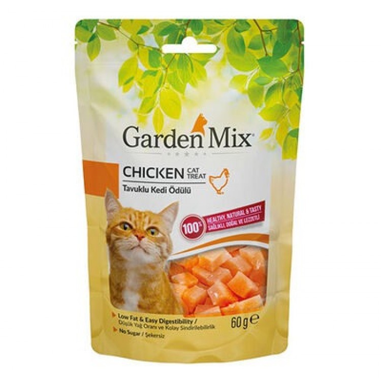 Garden Mix Tavuklu Kedi Ödülü 60 Gr