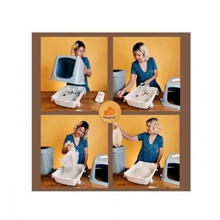 Magicat Kedi Kumu Filtresi L-XL Boy 7 Li