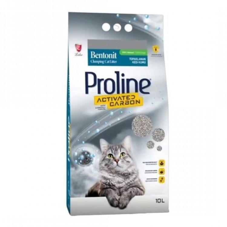 Proline Bentonit Kedi Kumu (Karbonlu) 10 Lt