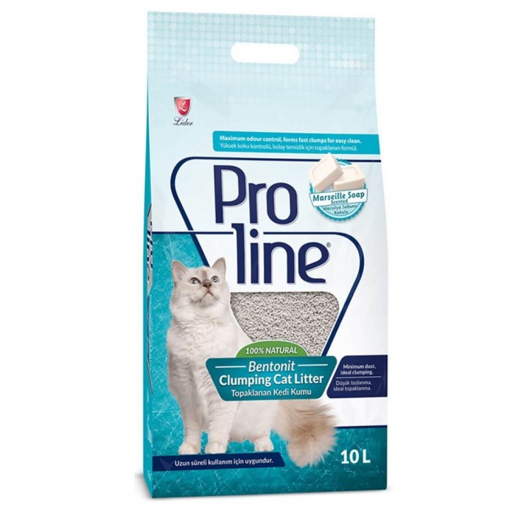 Proline Bentonit Kedi Kumu (Sabun Kokulu) 10 Lt