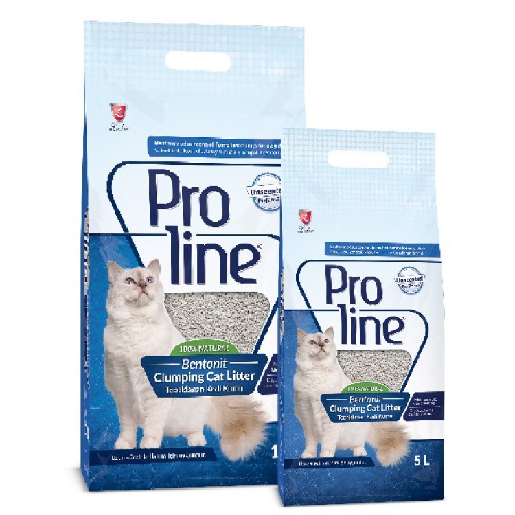 Proline Bentonit Kedi Kumu (Natural) 5 Lt