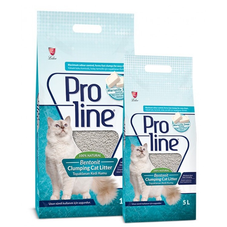 Proline Bentonit Kedi Kumu (Sabun Kokulu) 5 Lt