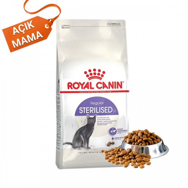 Royal Canin Sterilised 37 (Kısır) Açık Kedi Maması Paketten Bölme 1 kg
