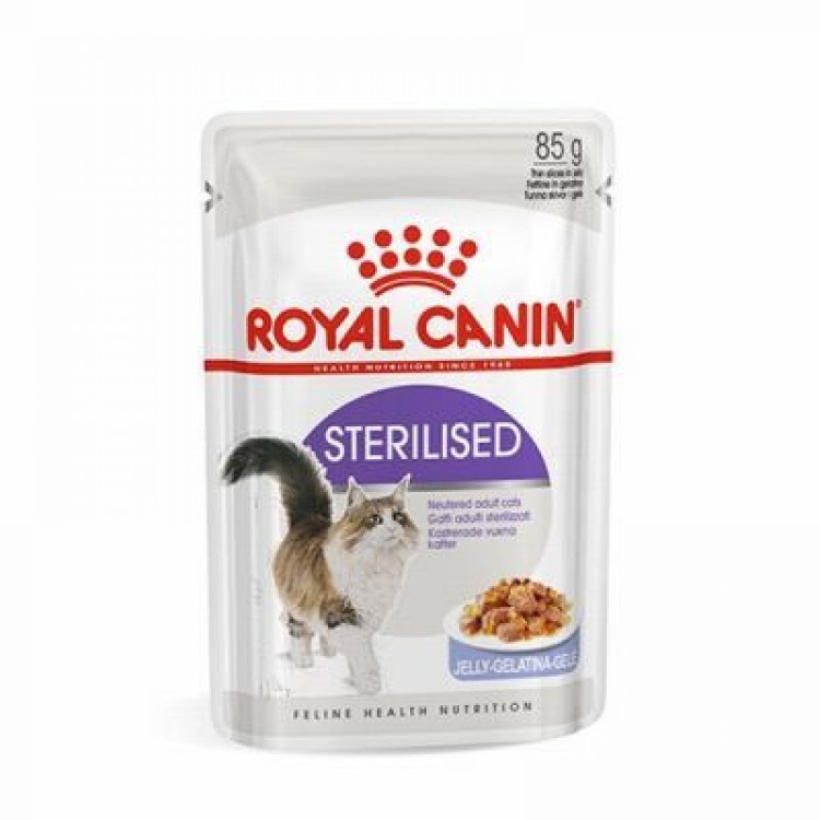 Royal Canin Sterilised (Kısır) Jelly (Jelli) Pouch Yaş Kedi Maması 85 gr