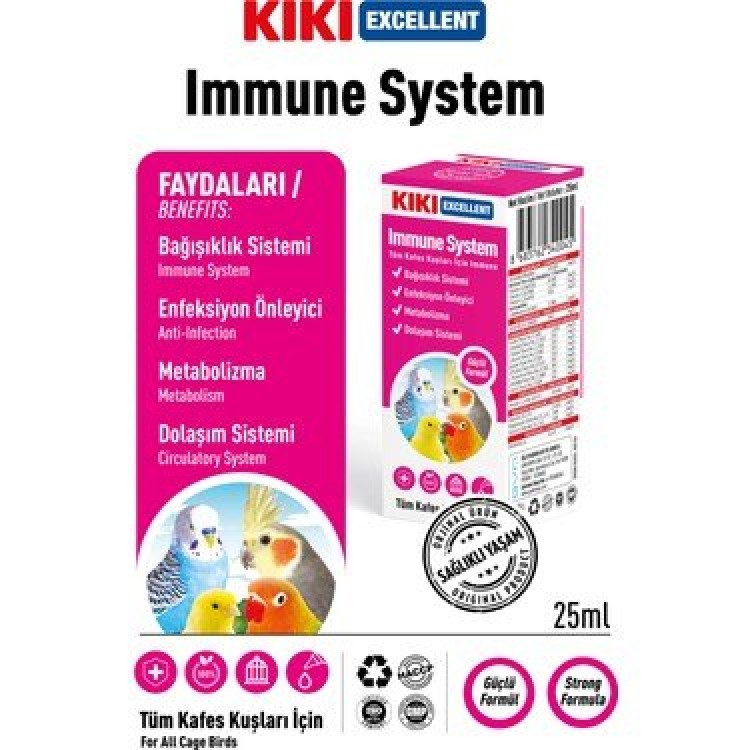 KİKİ Excellent Kuş Immune System 25 ml